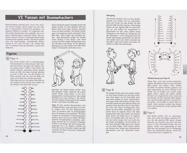 Moderner Musikunterricht mit Boomwhackers - Beispielseiten 24 und 25