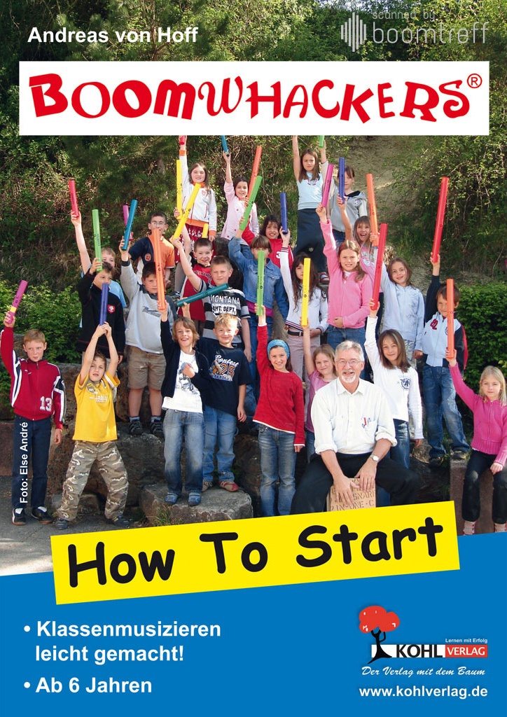 Boomwhackers – How To Start 1 von Andreas von Hoff 19 Boomwhackers How to Start - Cover