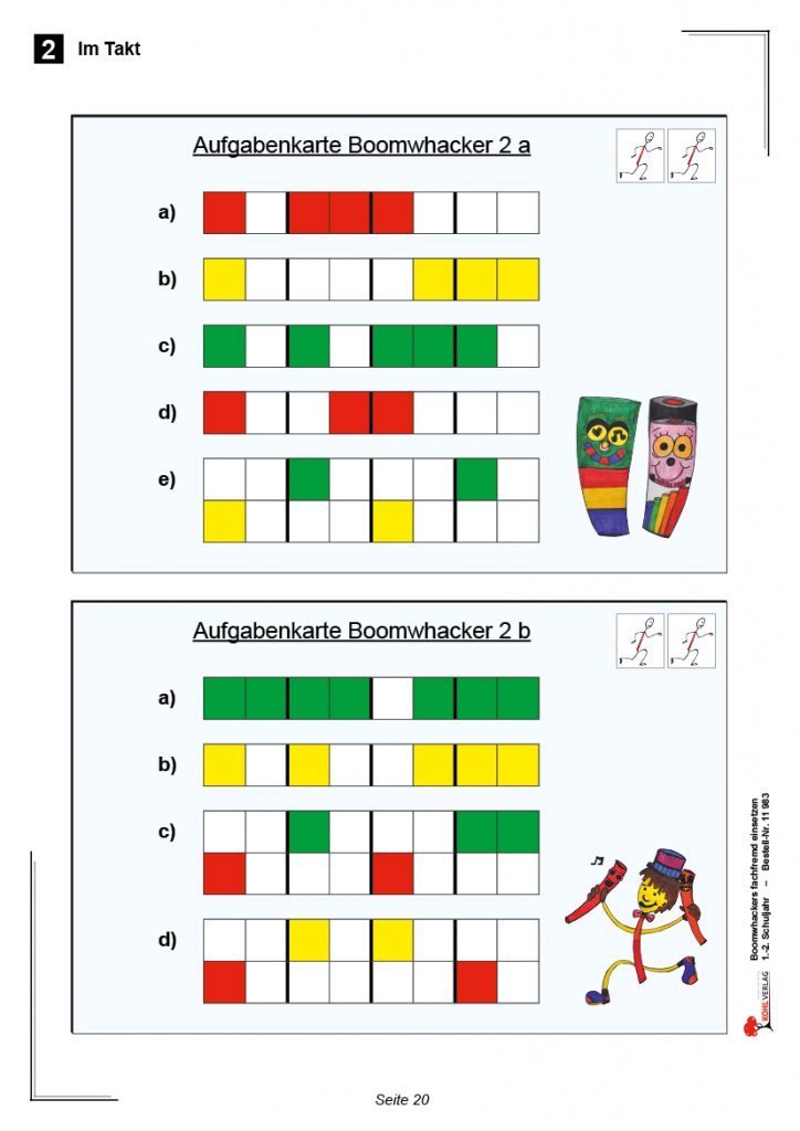 Boomwhackers fachfremd einsetzen - Beispielseite 20