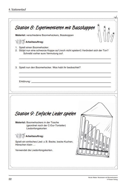 Musizieren mit Boomwhackers 13