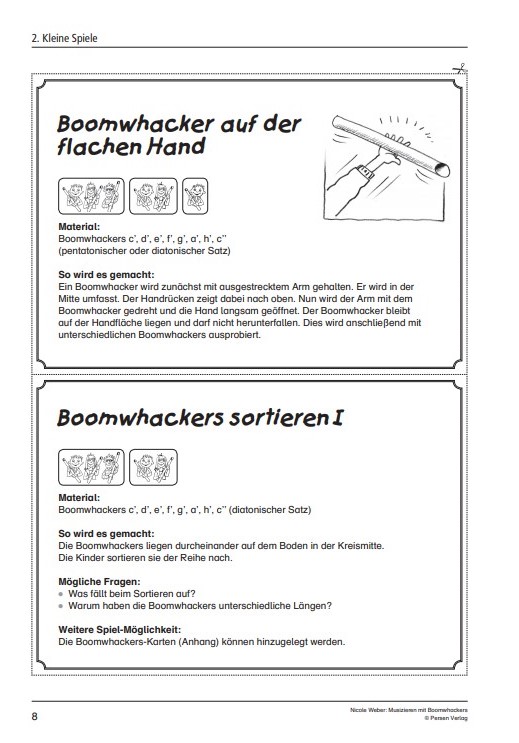 Musizieren mit Boomwhackers 11