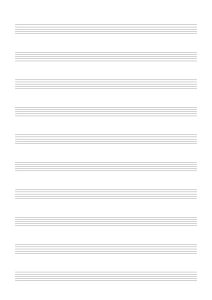 Leere Notenblätter zum ausdrucken - Alles über Boomwhackers