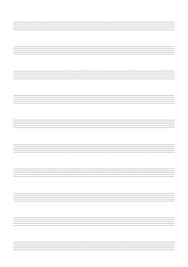 Leere Notenblätter zum ausdrucken - Alles über Boomwhackers